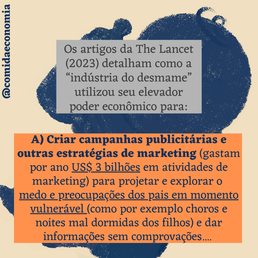 Comida e Economia A indústria do desmame Sobre Economia