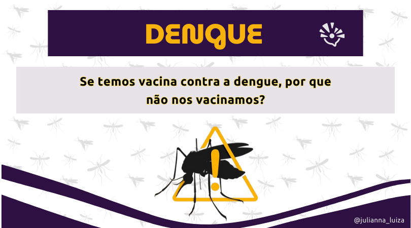 Se Temos Vacina Contra Dengue, Por Que Não Nos Vacinamos?