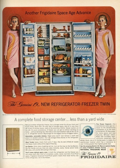 refrigerador design futurista