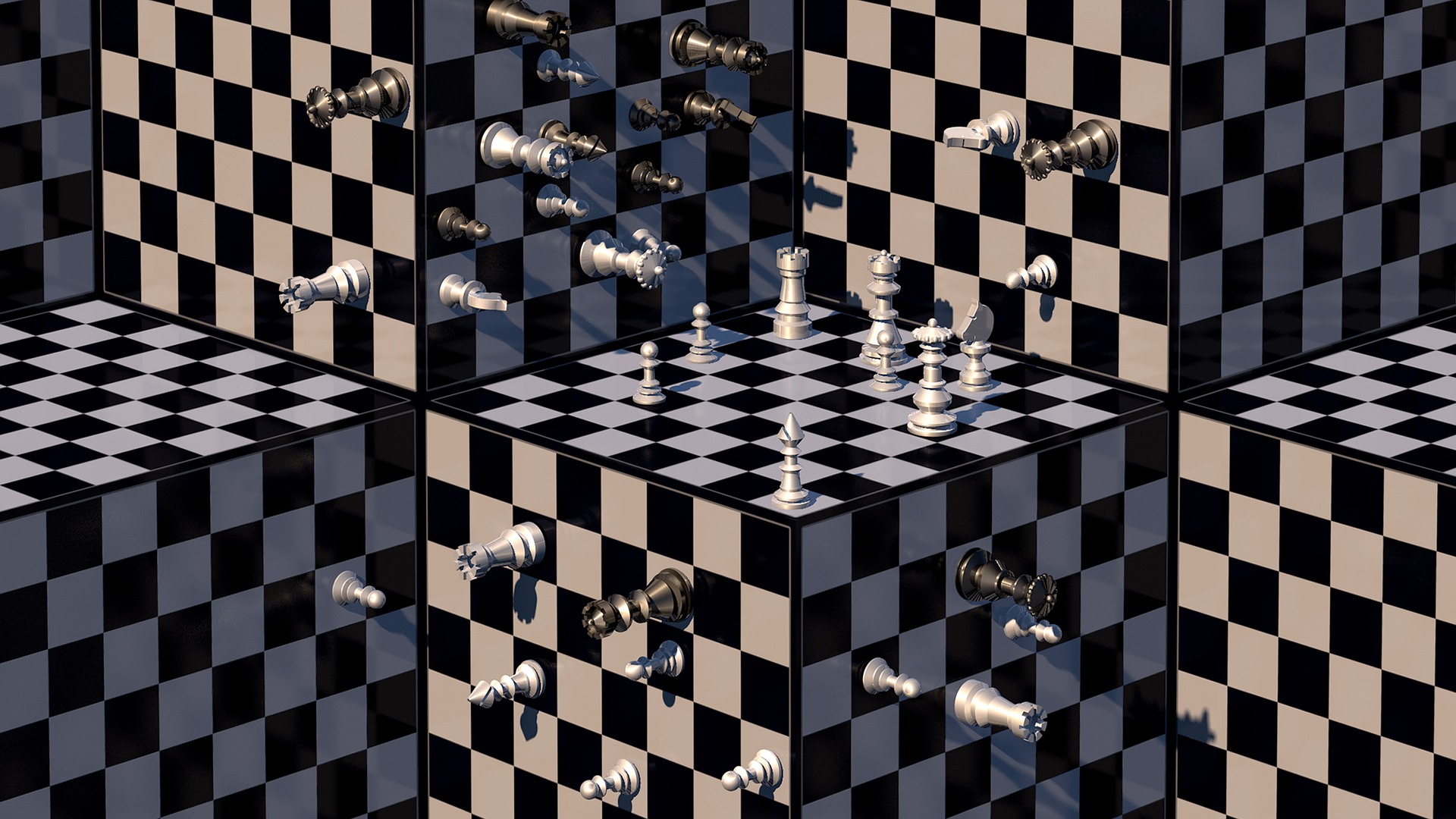 Xadrez hiperdimensional, um jogo além do espaço e do tempo
