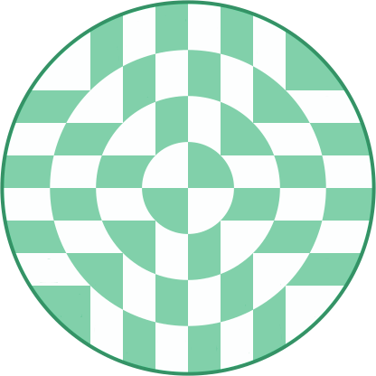 Símbolo De Tabuleiro De Xadrez Contemporâneo Em Botões Circulares